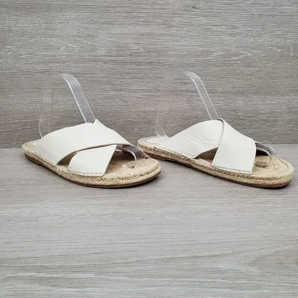Charlotte Stone open toe criss cross espadrilles